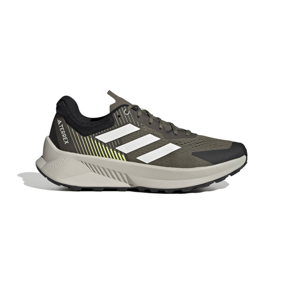 Men's Trail Running Shoes Olive - adidas Performance Terrex Soulstride Flow