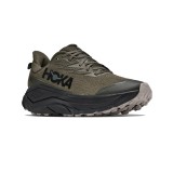 Men's Trail Running Shoes Olive - HOKA ONE ONE Challenger 8 GORE-TEX Image 1