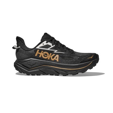 Ανδρικά Παπούτσια Trail Running Μαύρα - HOKA ONE ONE Challenger 8