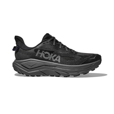 Ανδρικά Παπούτσια Trail Running Μαύρα - HOKA ONE ONE Challenger 8