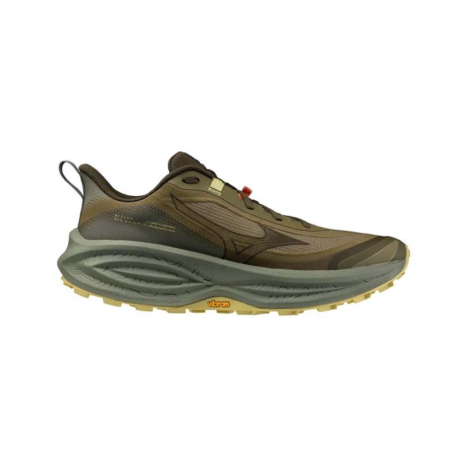 Men's Trail Running Shoes Olive - Mizuno Neo Daichi 10