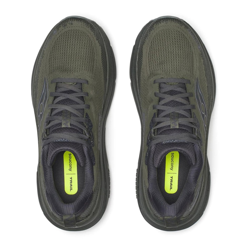 Ανδρικά Παπούτσια Trail Running Χακί - Saucony Guide TR Gore-Tex