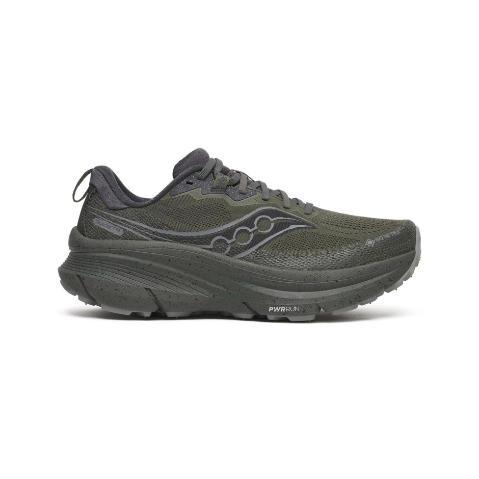 Ανδρικά Παπούτσια Trail Running Χακί - Saucony Guide TR Gore-Tex