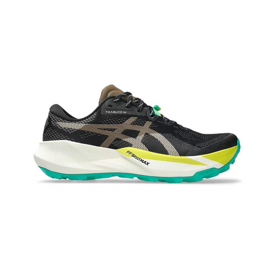 Men's Trail Running Shoes Black - ASICS TRABUCO 14 