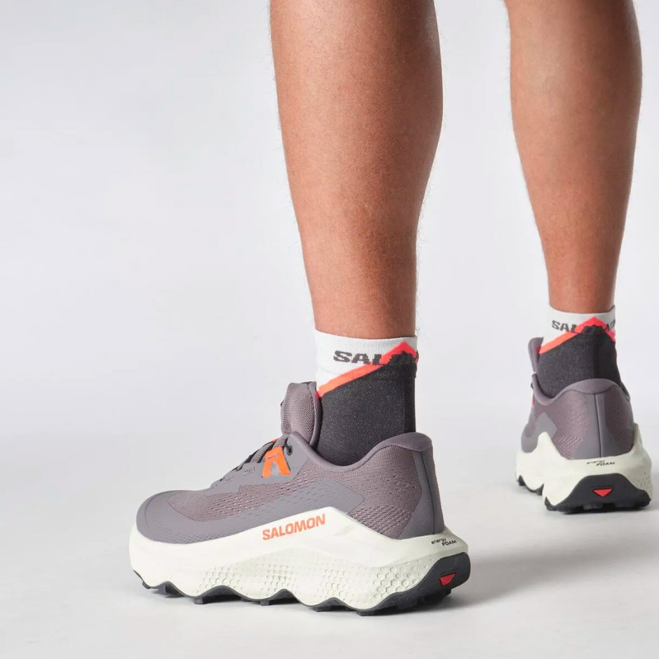 Ανδρικά Παπούτσια Trail Ανθρακί - Salomon Ultra Glide 3