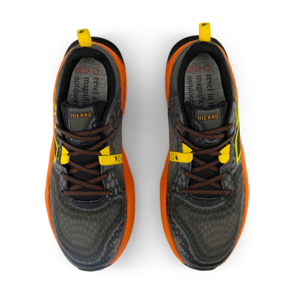 Ανδρικά Παπούτσια Trail Μαύρα - New Balance Fresh Foam X Hierro v8
