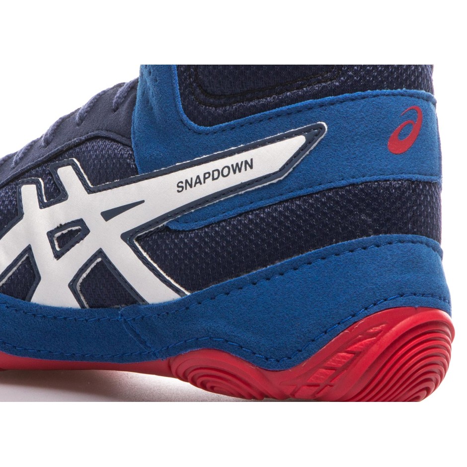 WRESTLING ASICS SNAPDOWN II J703Y 400 Blue Zakcret.gr