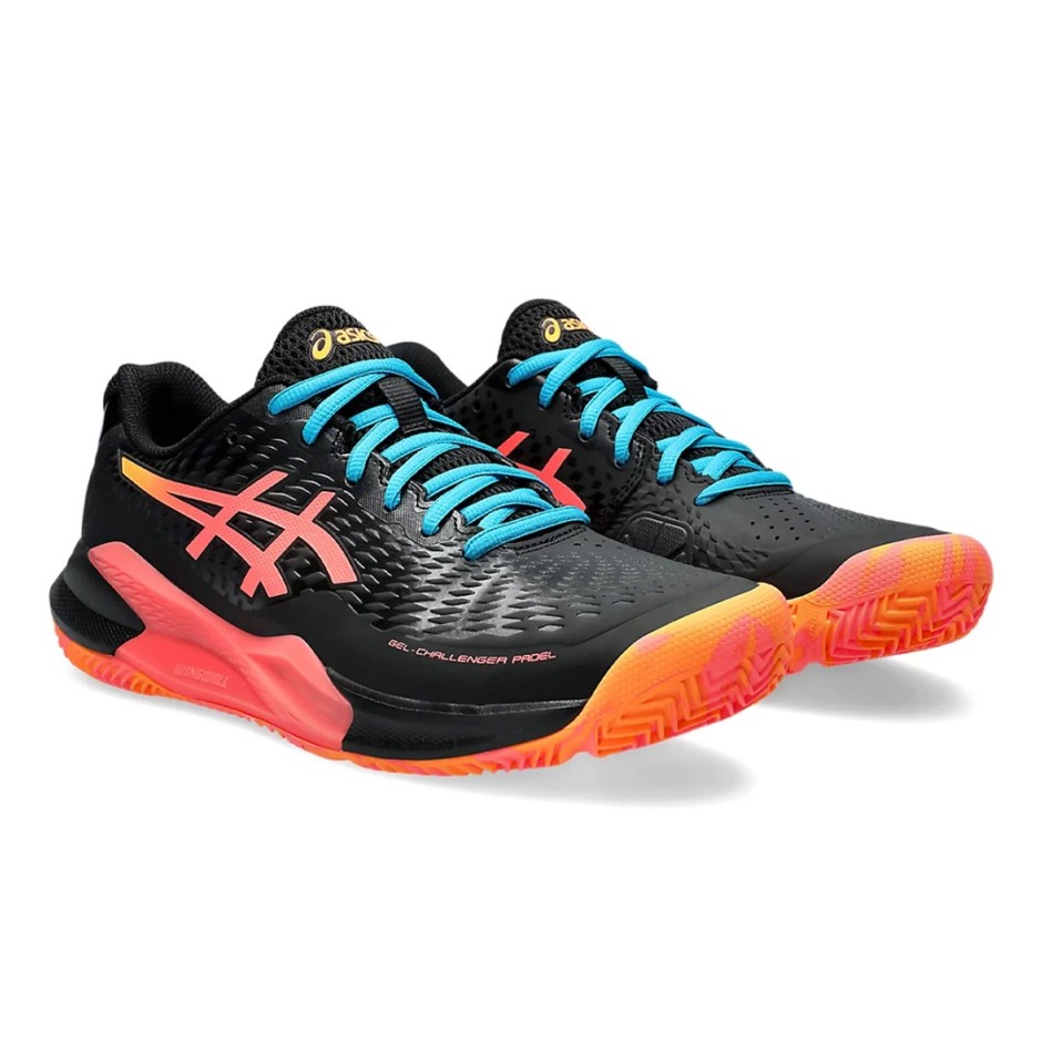 Ανδρικά Παπούτσια Πάντελ Μαύρα - ASICS GEL-CHALLENGER 14 