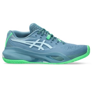 Ανδρικά Παπούτσια Padel Πετρόλ - ASICS GEL-RESOLUTION X