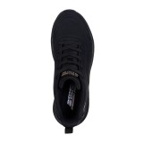 Γυναικεία Παπούτσια για Τρέξιμο Μαύρα - Skechers BOBS Sport Squad Waves Εικόνα 2