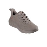 Γυναικεία Παπούτσια για Τρέξιμο Μπεζ - Skechers BOBS Sport Squad Waves Εικόνα 1