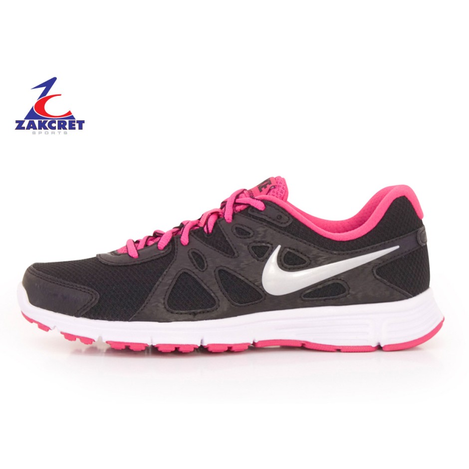 Nike revolution 2 msl black running shoes discount