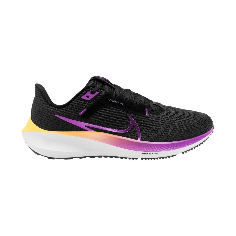 Nike Air Zoom Pegasus 40 Μαύρο - Γυναικεία Παπούτσια για Τρέξιμο