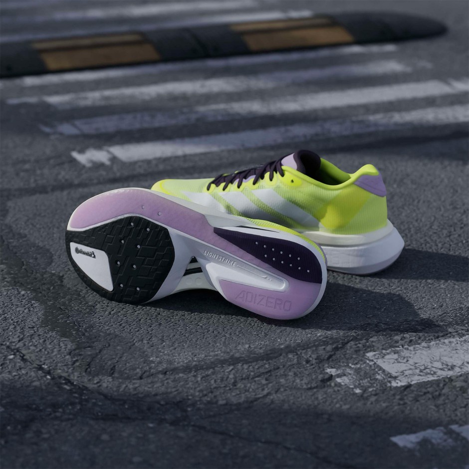 Γυναικεία Παπούτσια για Τρέξιμο Λαχανί - adidas Performance Adizero Boston 13