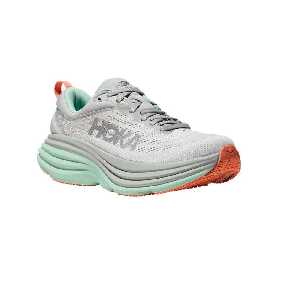 Γυναικεία Παπούτσια για Τρέξιμο Γκρι - HOKA ONE ONE Glide Bondi 8