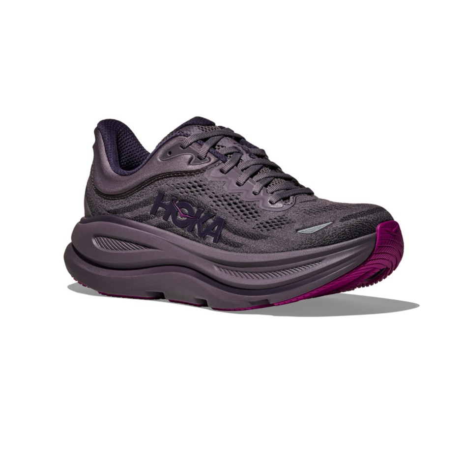 Women's Running Shoes Coal - HOKA ONE ONE Bondi 9