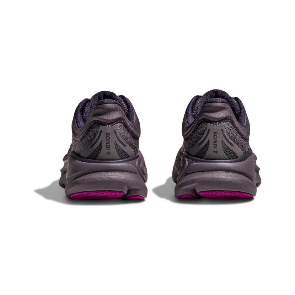 Women's Running Shoes Coal - HOKA ONE ONE Bondi 9