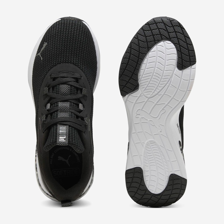 Women’s Running Shoes Black - PUMA Softride Charm Animal