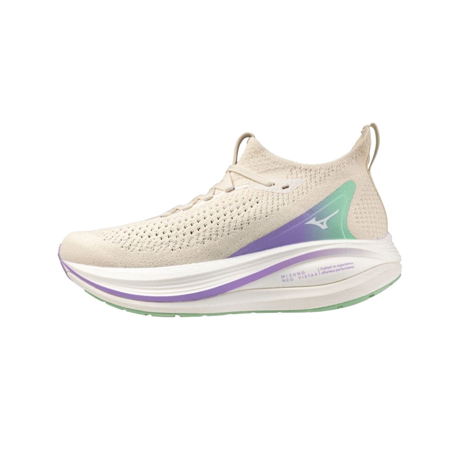 Women's Running Shoes Ecru - Mizuno Neo Vista 2