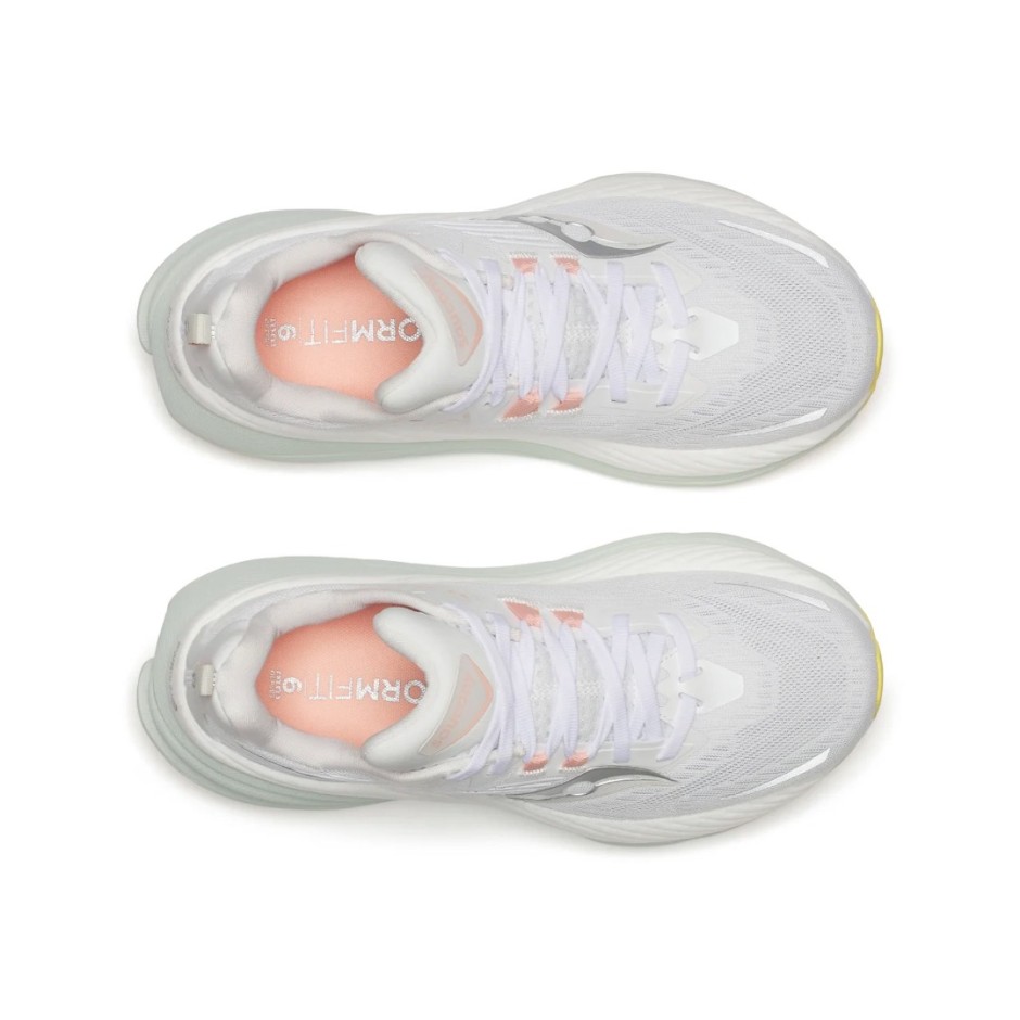 Γυναικεία Παπούτσια για Τρέξιμο Λευκά - Saucony Hurricane 24