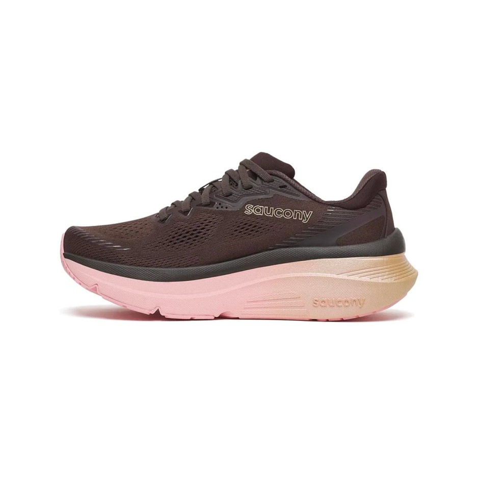 Γυναικεία Παπούτσια για Τρέξιμο Καφέ - Saucony Guide 19