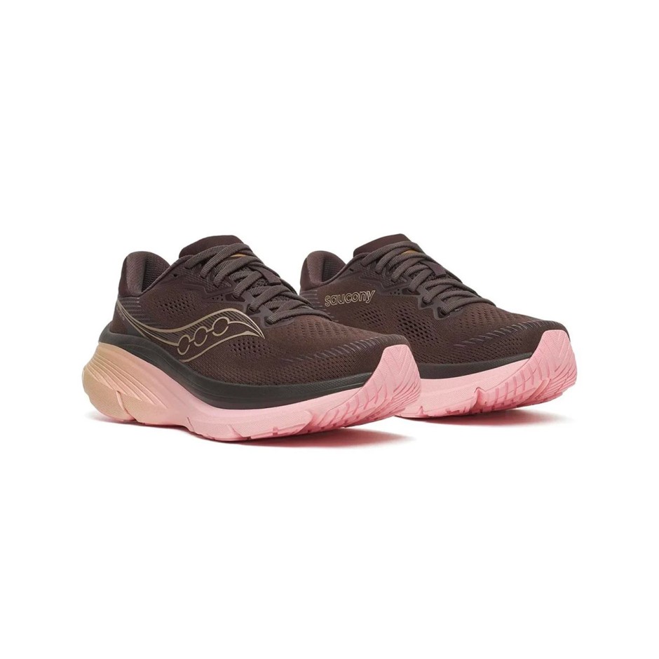 Γυναικεία Παπούτσια για Τρέξιμο Καφέ - Saucony Guide 19