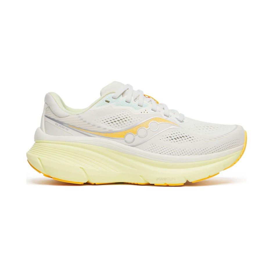 Γυναικεία Παπούτσια για Τρέξιμο Εκρού - Saucony Guide 19