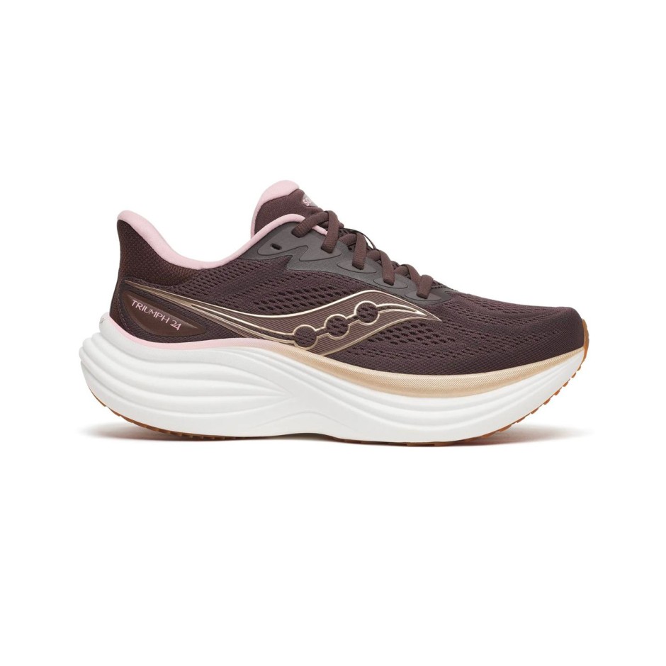 Women's Running Shoes Brown - Saucony Triumph 24 