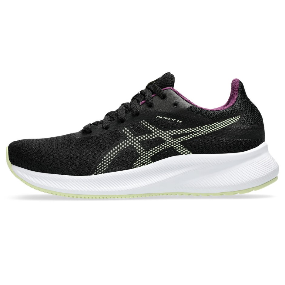 Γυναικεία Παπούτσια για Τρέξιμο Μαύρα - ASICS PATRIOT 13 