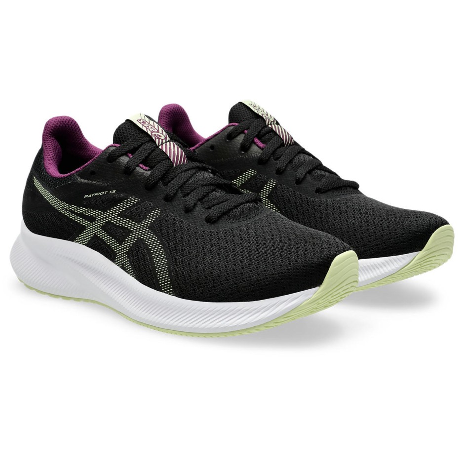 Γυναικεία Παπούτσια για Τρέξιμο Μαύρα - ASICS PATRIOT 13 