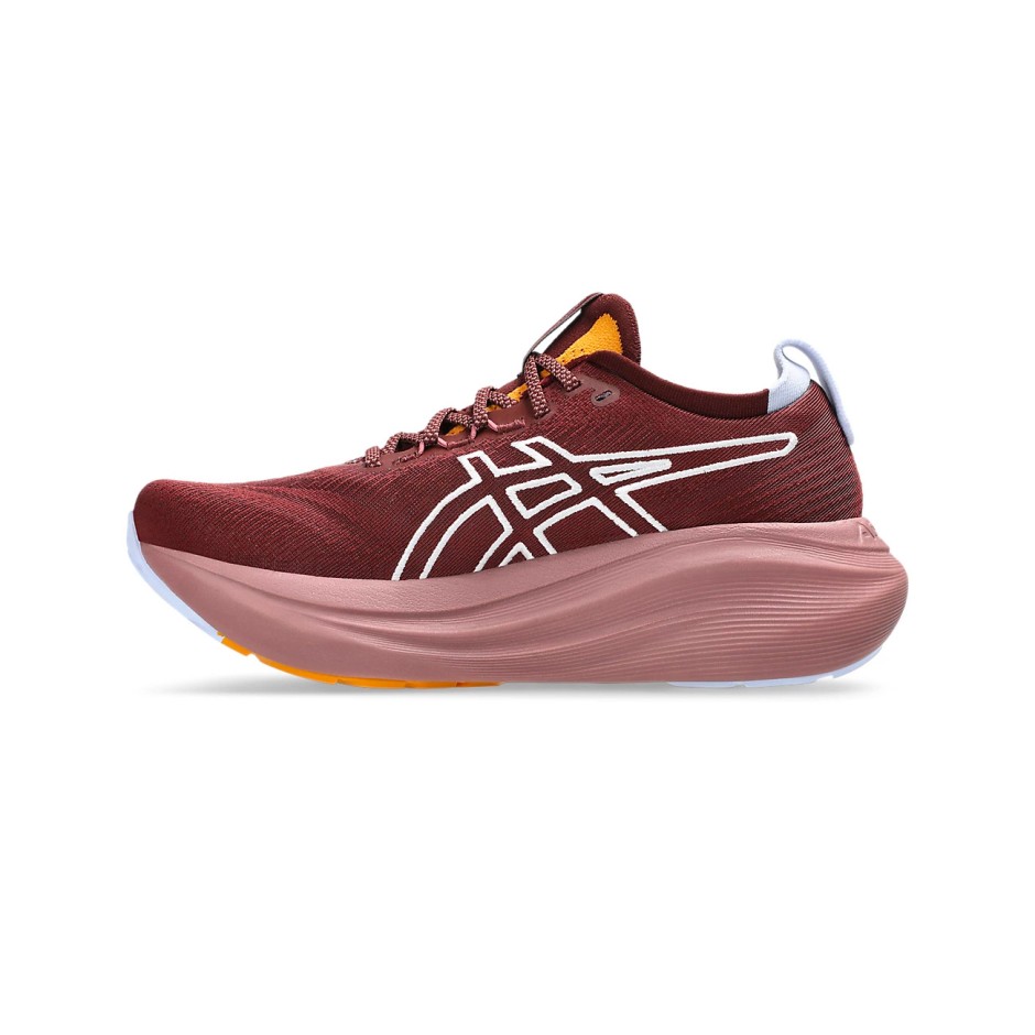 Γυναικεία Παπούτσια Trail Running Καφέ - ASICS GEL-NIMBUS 27 NATURE BATHING TR