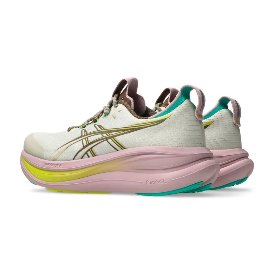 Women's Trail Running Shoes Beige - ASICS GEL-NIMBUS 28 TR 