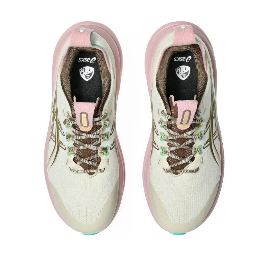 Women's Trail Running Shoes Beige - ASICS GEL-NIMBUS 28 TR 