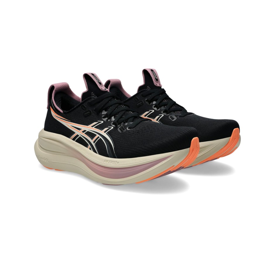 Women's Running Shoes Black - ASICS GEL-NIMBUS 28