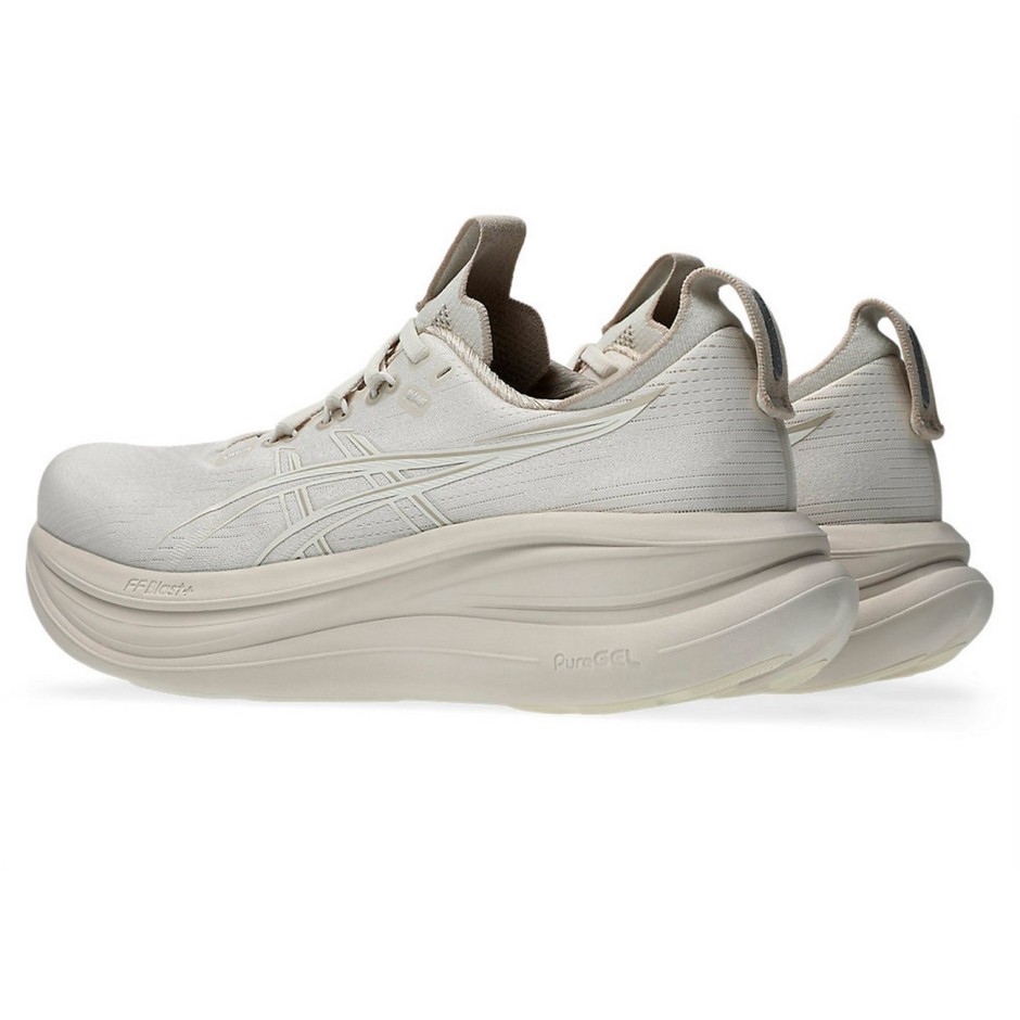 Women's Running Shoes Beige - ASICS GEL-NIMBUS 28