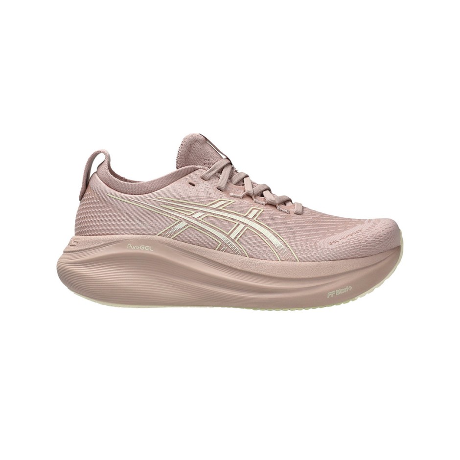Γυναικεία Παπούτσια για Τρέξιμο Μπεζ - ASICS GEL-NIMBUS 27