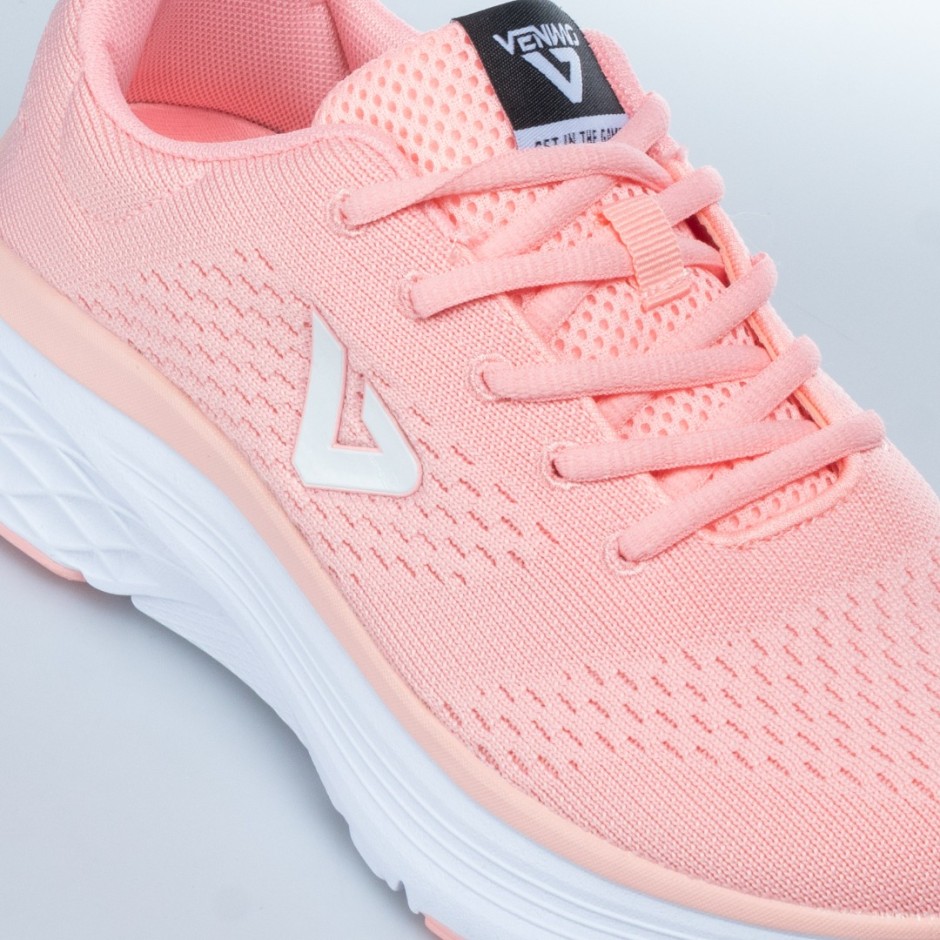 Γυναικεία Παπούτσια για Τρέξιμο Ροζ - VENIMO Linear 10