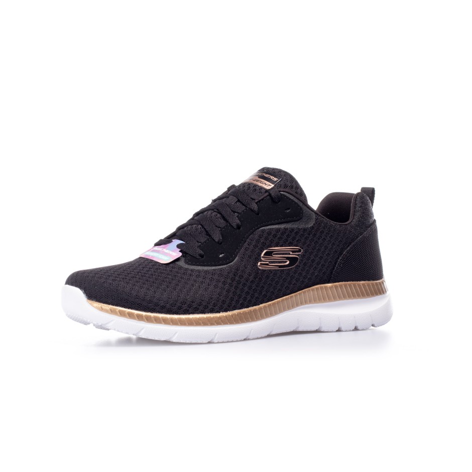 SKECHERS BOUNTIFUL 12606-BKRG Black