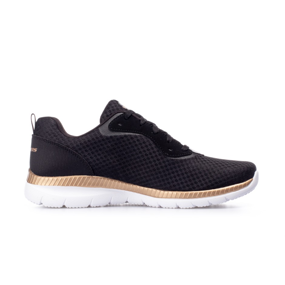 SKECHERS BOUNTIFUL 12606-BKRG Black