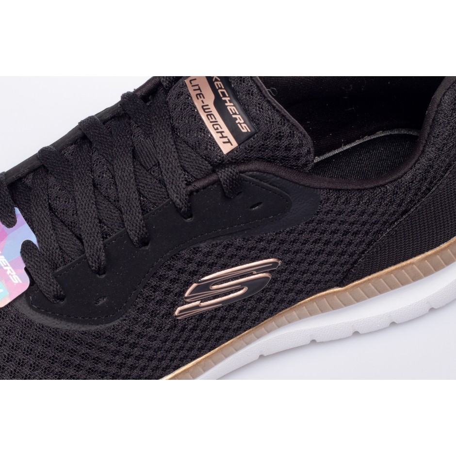 SKECHERS BOUNTIFUL 12606-BKRG Black