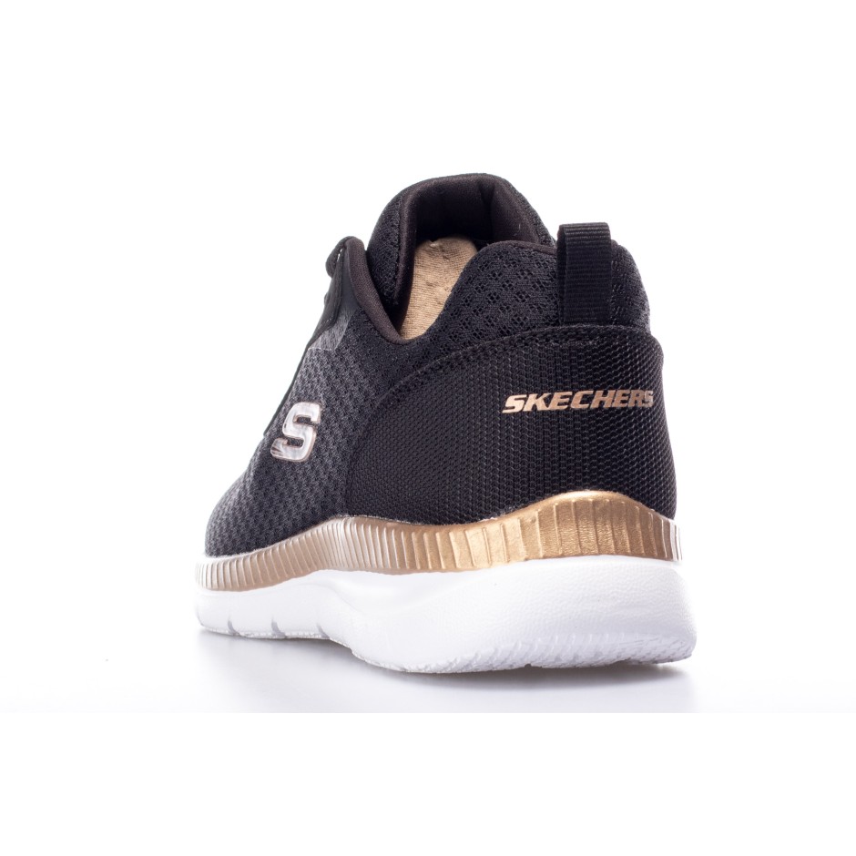 SKECHERS BOUNTIFUL 12606-BKRG Black