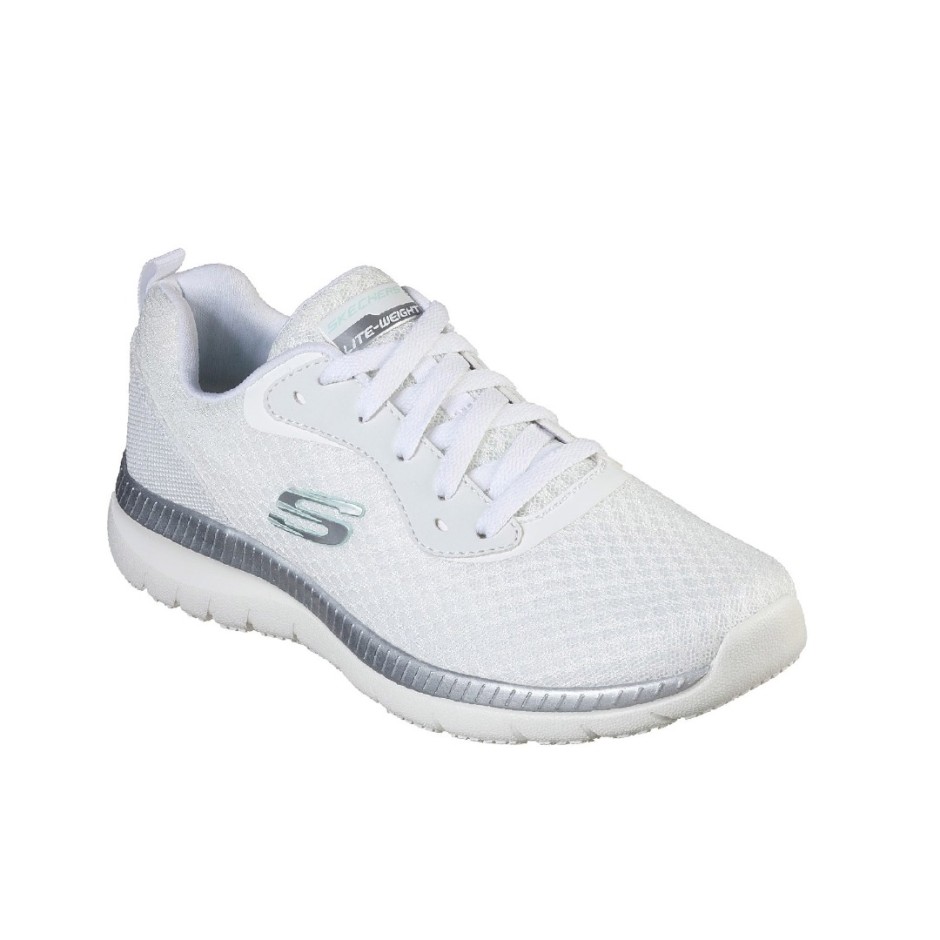 Γυναικεία Παπούτσια για Τρέξιμο Λευκά - Skechers Bountiful