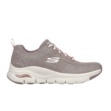 Skechers Arch Fit-Comfy Wave Λιλά - Γυναικεία Παπούτσια για Τρέξιμο