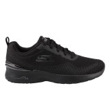 Skechers Skech-Air Dynamight Μαύρο - Γυναικεία Παπούτσια για Τρέξιμο