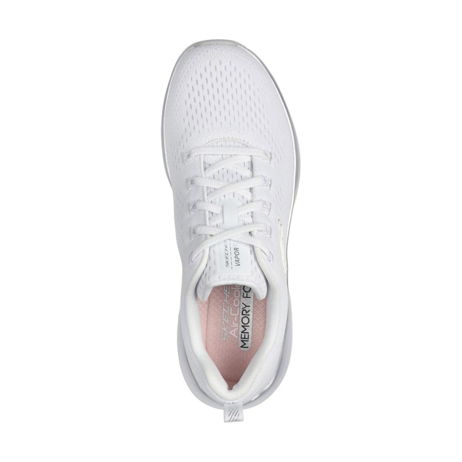 Γυναικεία Παπούτσια για Τρέξιμο Λευκά - Skechers Engineered Mesh