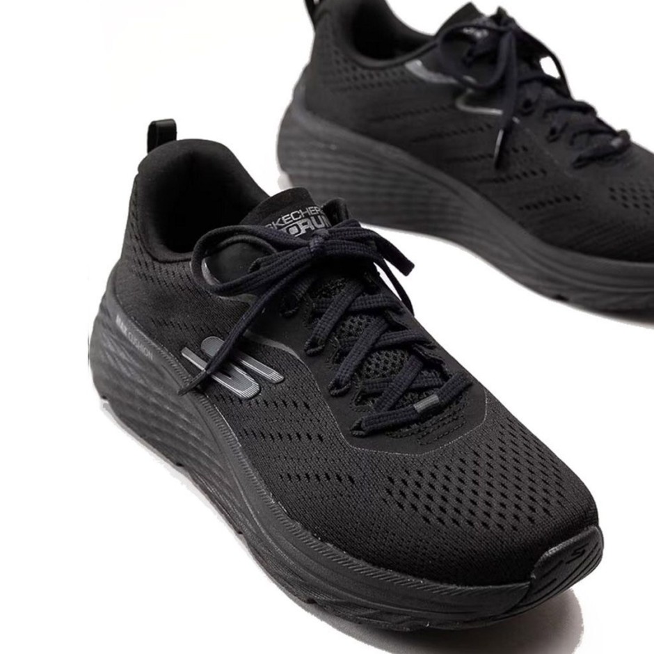 Γυναικεία Παπούτσια για Τρέξιμο Μαύρα - Skechers Max Cushioning Elite 2.0-Levitate