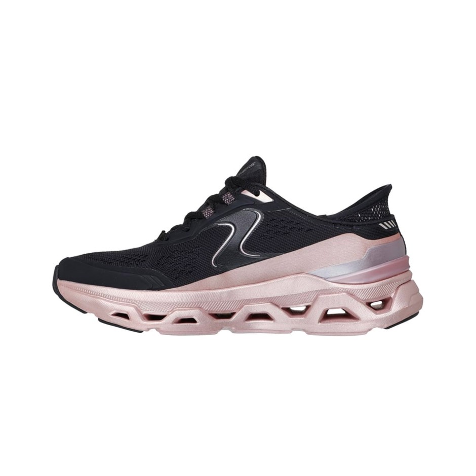 Γυναικεία Παπούτσια για Τρέξιμο Μαύρα - Skechers Glide Step Altus-Starlight Shine