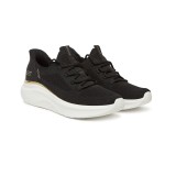 SKECHERS SLIP-INS ENGINEERED KNIT LACE UP 117617-BLK Black Image 0