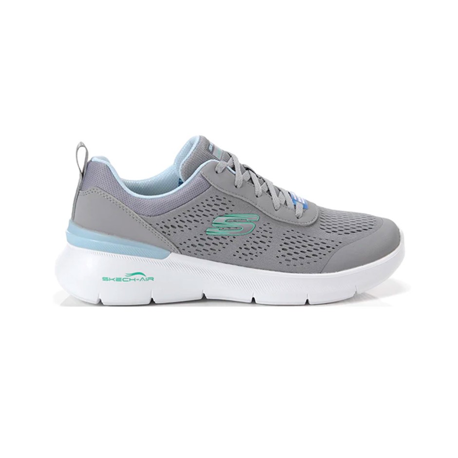 Γυναικεία Παπούτσια για Τρέξιμο Γκρι - Skechers Skech-Air® Dynamight 2.0-New Heights