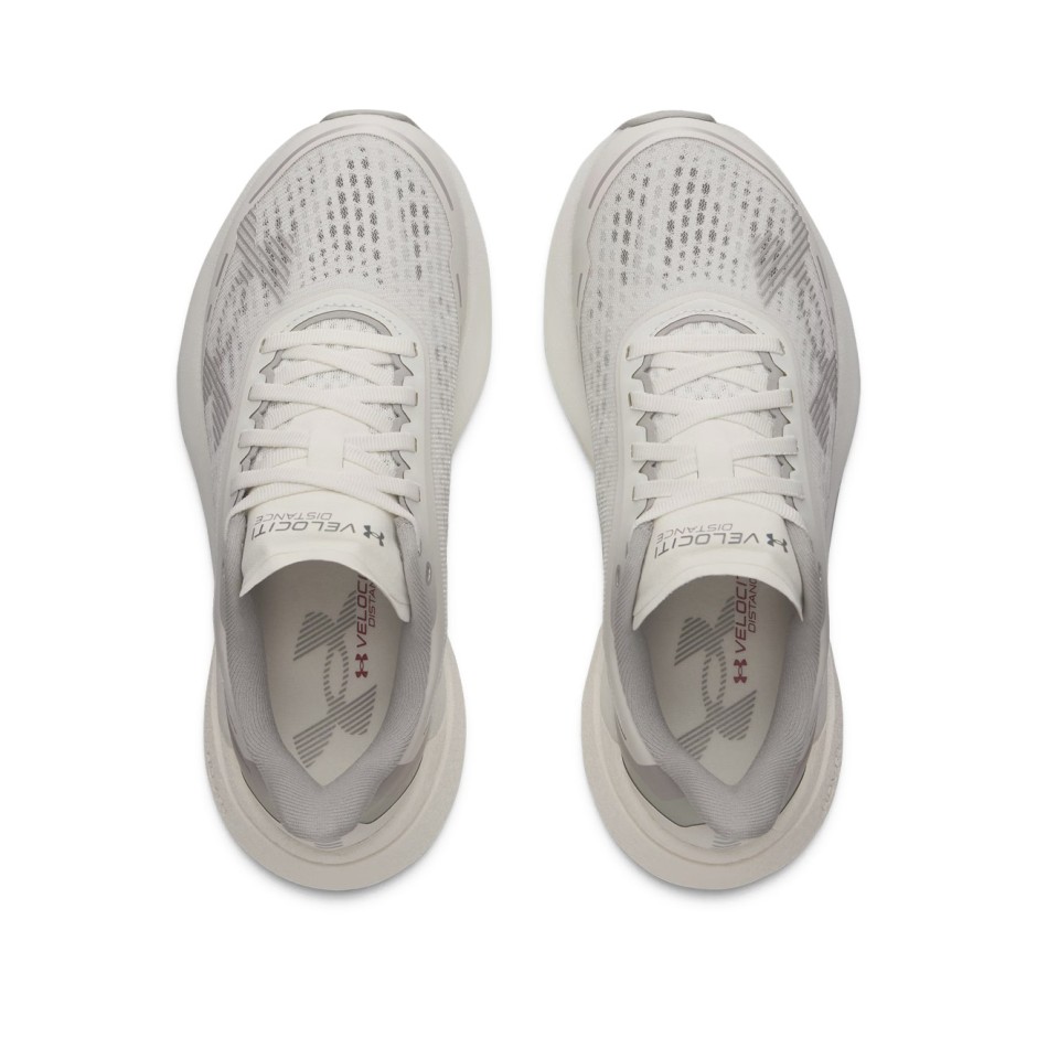 Γυναικεία Παπούτσια για Τρέξιμο Εκρού - Under Armour Velociti Distance